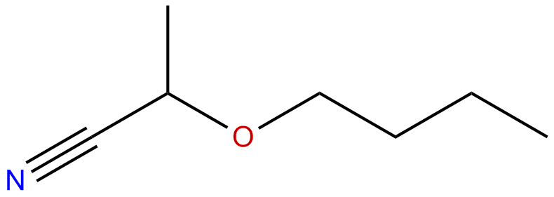 Image of butyl 1-cyanoethyl ether