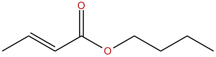 Image of butyl 2-butenoate