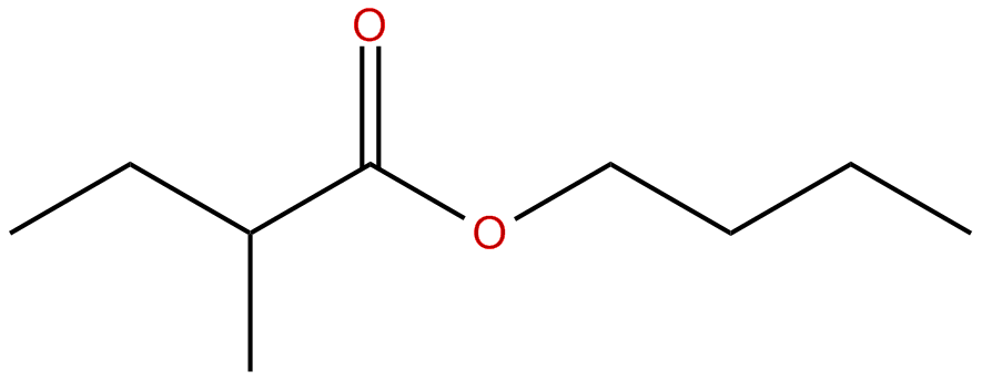 Image of butyl 2-methylbutanoate