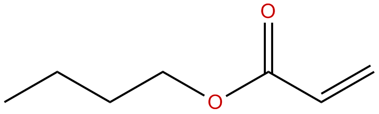 Image of butyl 2-propenoate