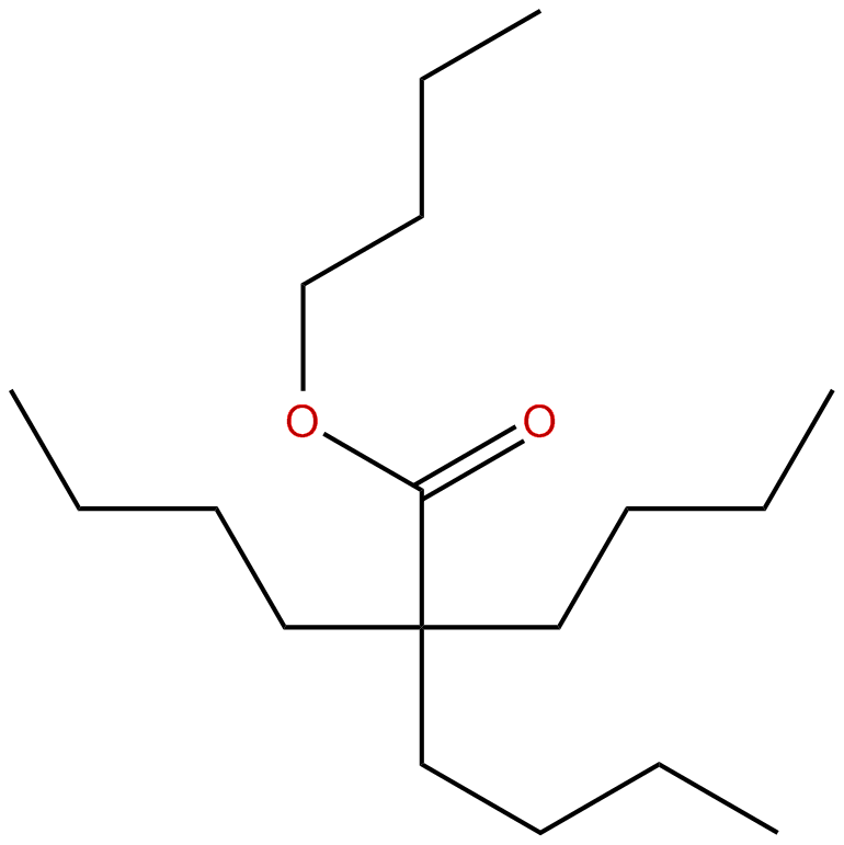 Image of butyl 2,2-dibutylhexanoate