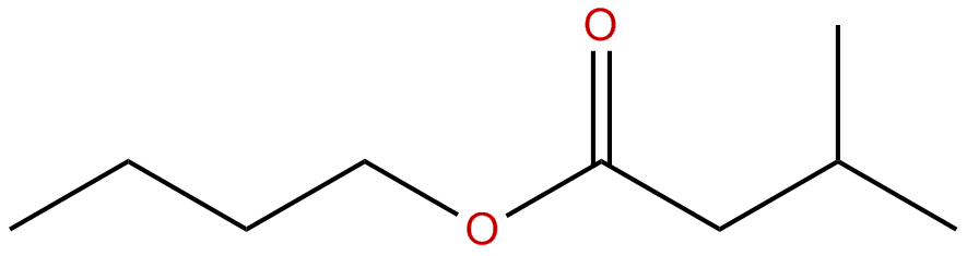 Image of butyl 3-methylbutanoate