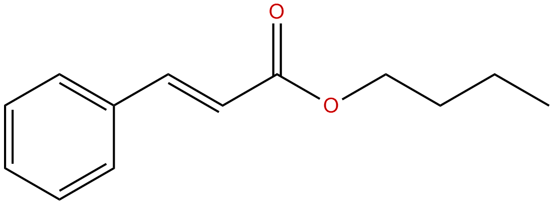 Image of butyl 3-phenyl-2-propenoate