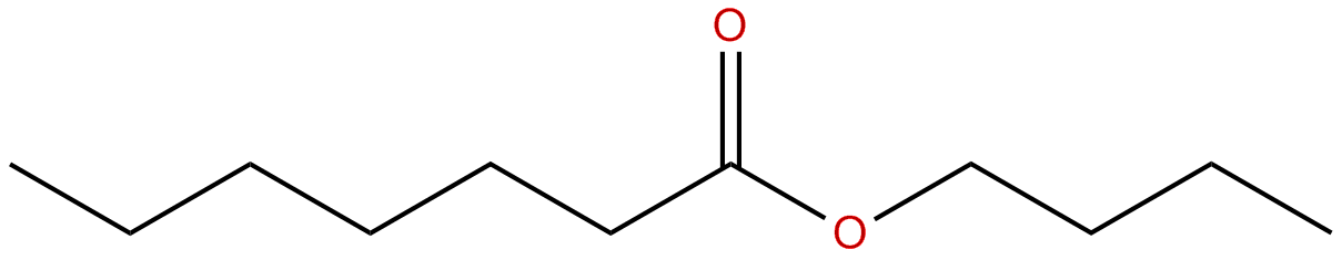 Image of butyl heptanoate