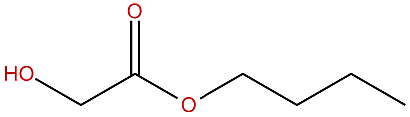 Image of butyl hydroxyethanoate