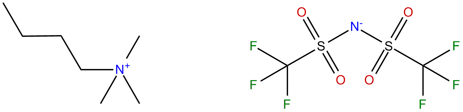 Image of butyltrimethylammonium bis(trifluoromethylsulfonyl)imide