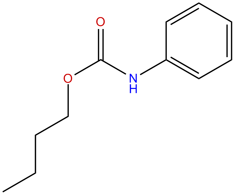 Image of carbamic acid, phenyl-, butyl ester