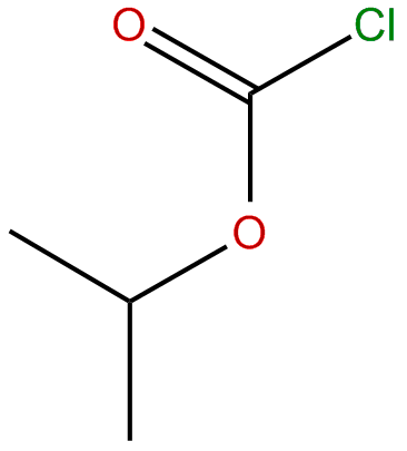 Image of carbonochloridic acid, 1-methylethyl ester