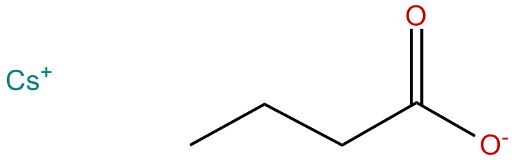 Image of cesium butanoate