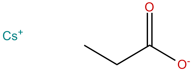Image of cesium propanoate