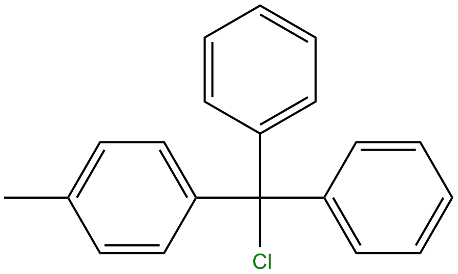 Image of chlorodiphenyl(p-tolyl)methane