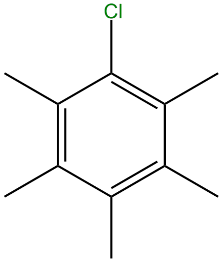 Image of chloropentamethylbenzene