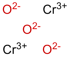Image of chromium(III) oxide