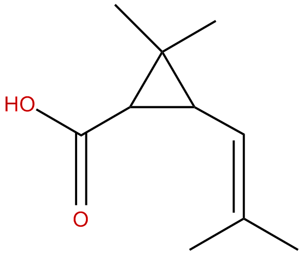 Image of chrysanthemic acid