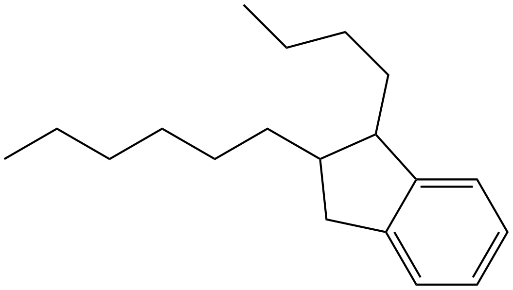 Image of cis-1-butyl-2,3-dihydro-2-hexyl-1H-indene
