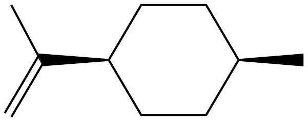 Image of cis-1-methyl-4-(1-methylethenyl)cyclohexane