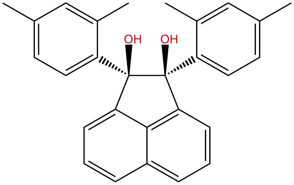Image of cis-1,2-bis(2,4-dimethylphenyl)-1,2-acenaphthenediol