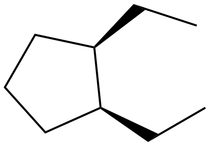 Image of cis-1,2-diethylcyclopentane