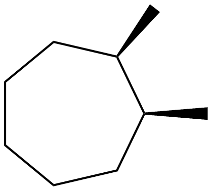 Image of cis-1,2-dimethylcycloheptane