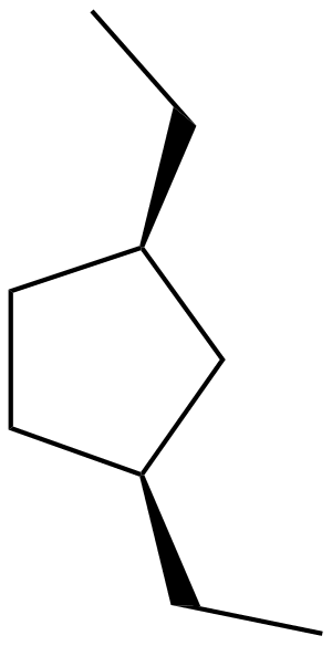 Image of cis-1,3-diethylcyclopentane