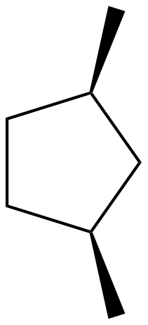 Image of cis-1,3-dimethylcyclopentane