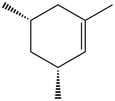 Image of cis-1,3,5-trimethylcyclohexene