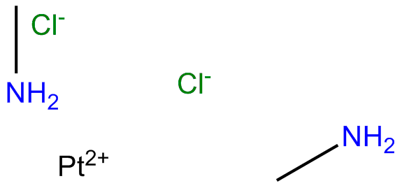 Image of cis-Bis(methylammine)dichloroplatinum(II)