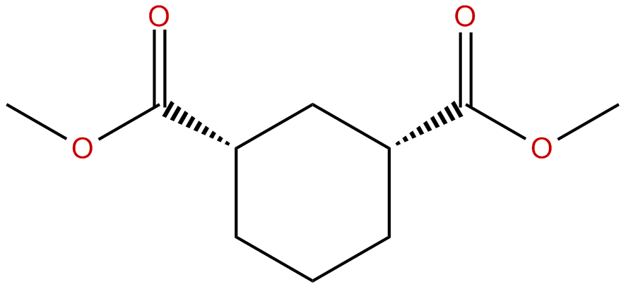 Image of cis-dimethyl cyclohexane-1,3-dicarboxylate