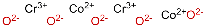 Image of cobalt(II) chromium(III) oxide