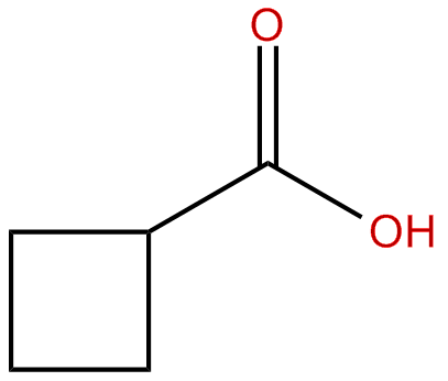 Image of cyclobutanecarboxylic acid