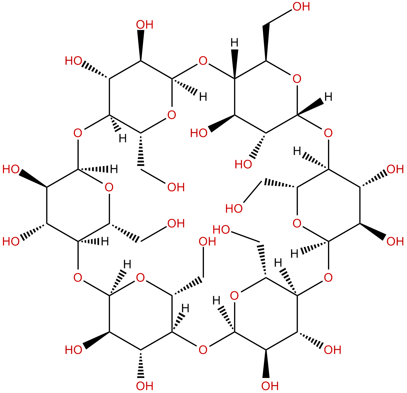 Image of cyclohexaamylose