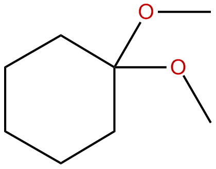 Image of cyclohexane, 1,1-dimethoxy-