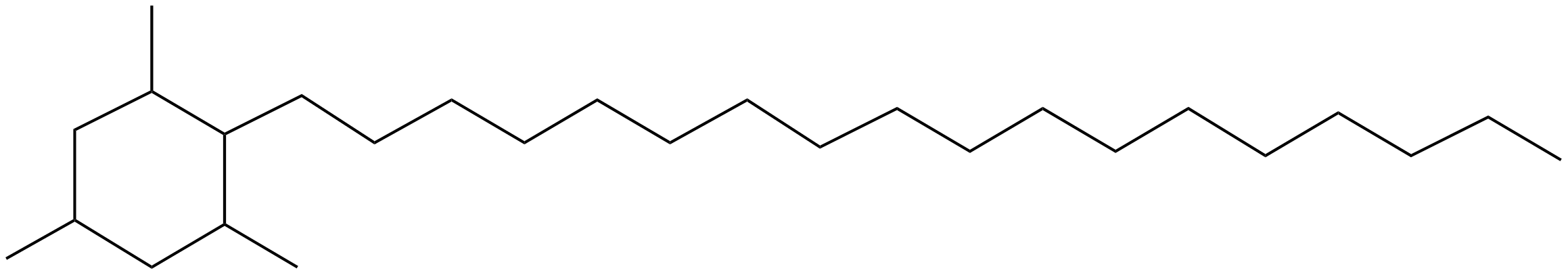 Image of cyclohexane, 1,3,5-trimethyl-2-octadecyl-