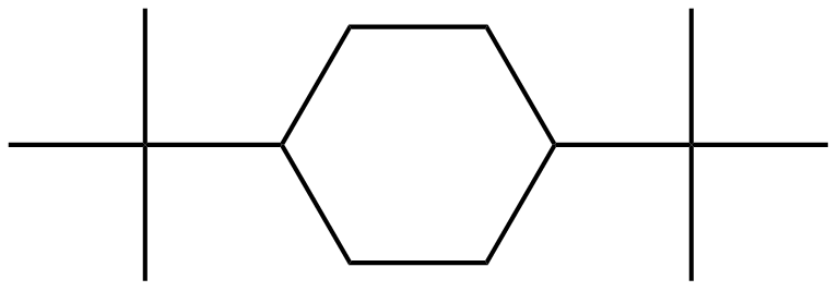 Image of cyclohexane, 1,4-bis(1,1-dimethylethyl)-
