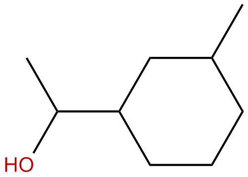 Image of cyclohexanemethanol, .alpha.,3-dimethyl-
