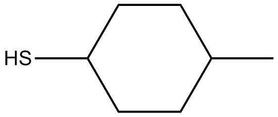 Image of cyclohexanethiol, 4-methyl-