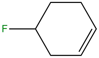 Image of cyclohexene, 4-fluoro-