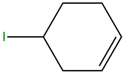 Image of cyclohexene, 4-iodo-
