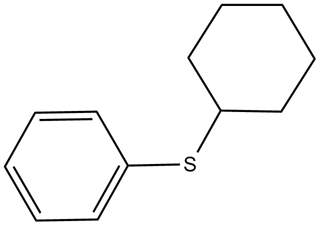 Image of cyclohexyl phenyl sulfide