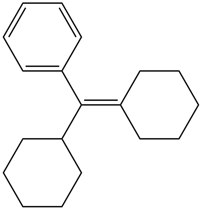 Image of cyclohexylcyclohexylidenephenylmethane