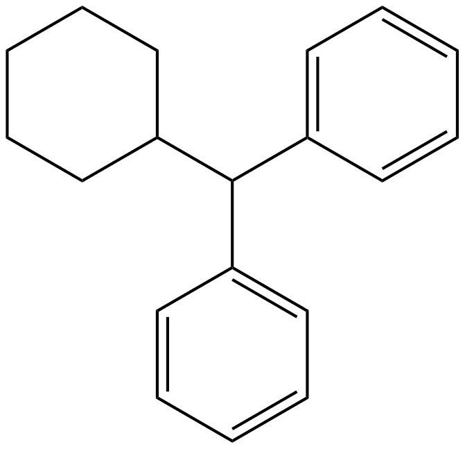 Image of cyclohexyldiphenylmethane