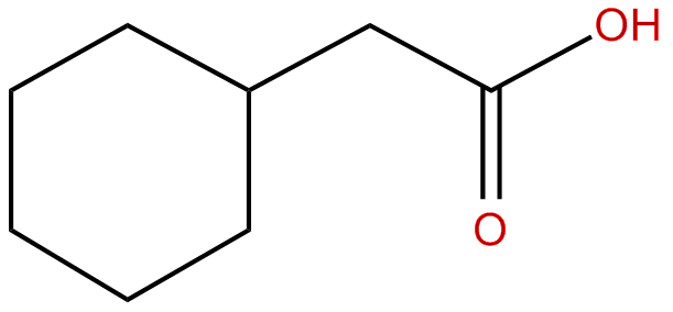Image of cyclohexylethanoic acid