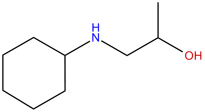 Image of cyclohexyl(2-hydroxypropyl)amine