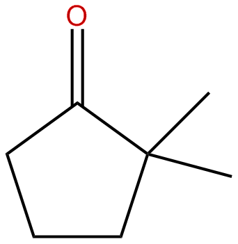 Image of cyclopentanone, 2,2-dimethyl-