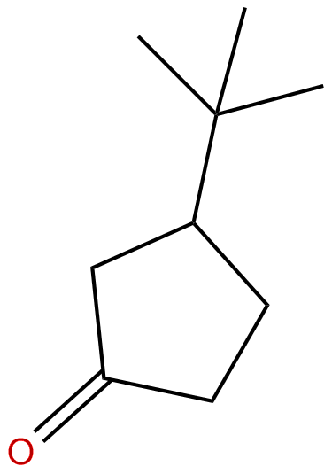 Image of cyclopentanone, 3-(1,1-dimethylethyl)-