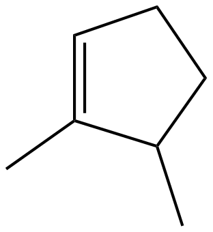 Image of cyclopentene, 1,5-dimethyl-