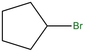 Image of cyclopentyl bromide