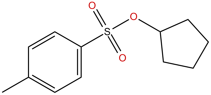 Image of cyclopentyl p-toluenesulfonate
