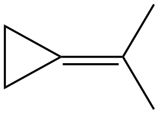 Image of cyclopropane, (1-methylethylidene)-