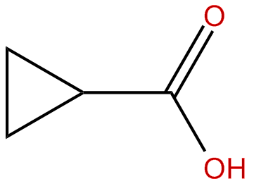Image of cyclopropanecarboxylic acid